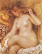 Pierre-Auguste Renoir, Bather with Long Blonde